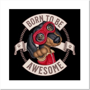 Born to be Awesome Posters and Art